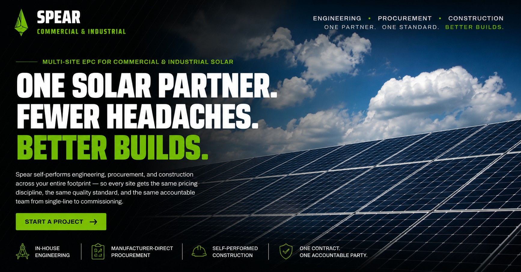 Spear Commercial and Industrial solar preview banner